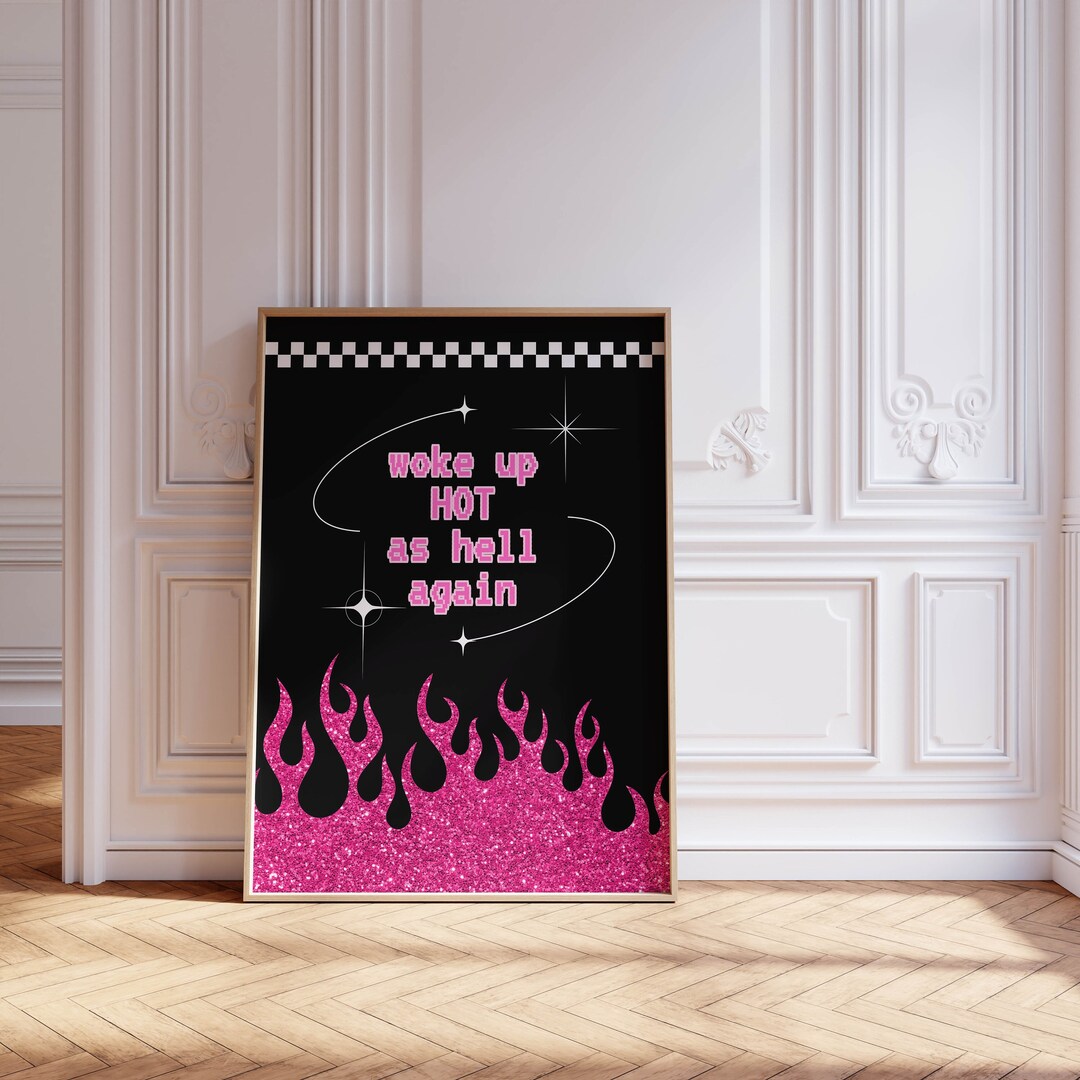 Y2k Room Decor Aesthetic Wall Art Trendy Dorm Decor, Y2k Poster Dorm ...