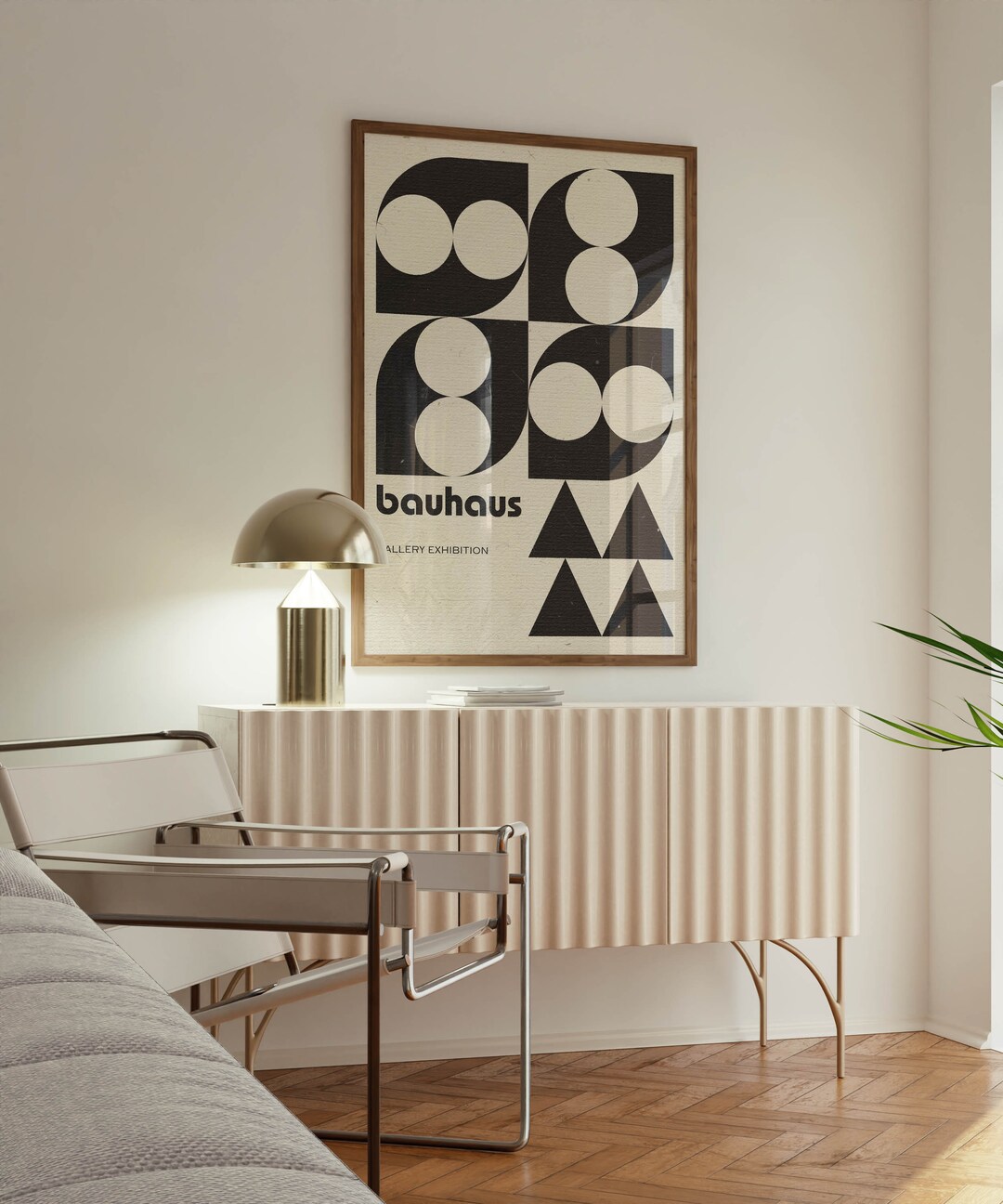 Bauhaus Wall Art Exhibition Poster Living Room Decor Retro, Retro ...