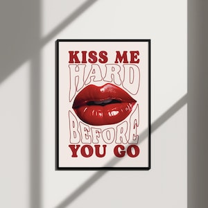 trendy wall art grunge room decor, downtown girl aesthetic music poster wall art trendy bedroom decor, retro art print coquette room decor