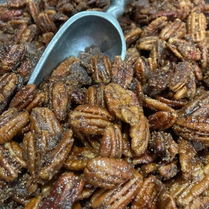 Keto Cinnamon Candied Pecans "sugar free"
