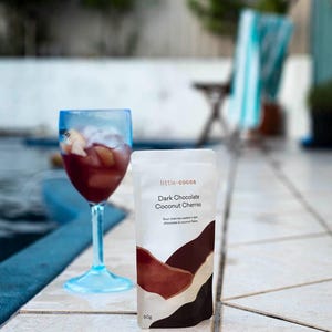 Dark Chocolate Coconut Cherries | 50g