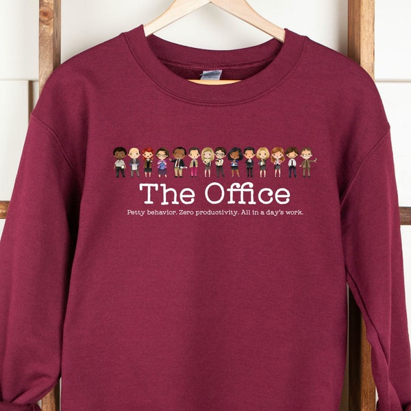 The Office Gifts, The Office Sweatshirt, Sweater, Shirt, The Office Hoodie, The Office Gift, Christmas Gift Idea for Women, Men, Teen, Youth