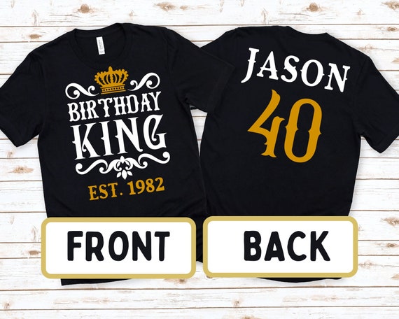 Birthday King Shirt Crown Birthday King Shirt Crown