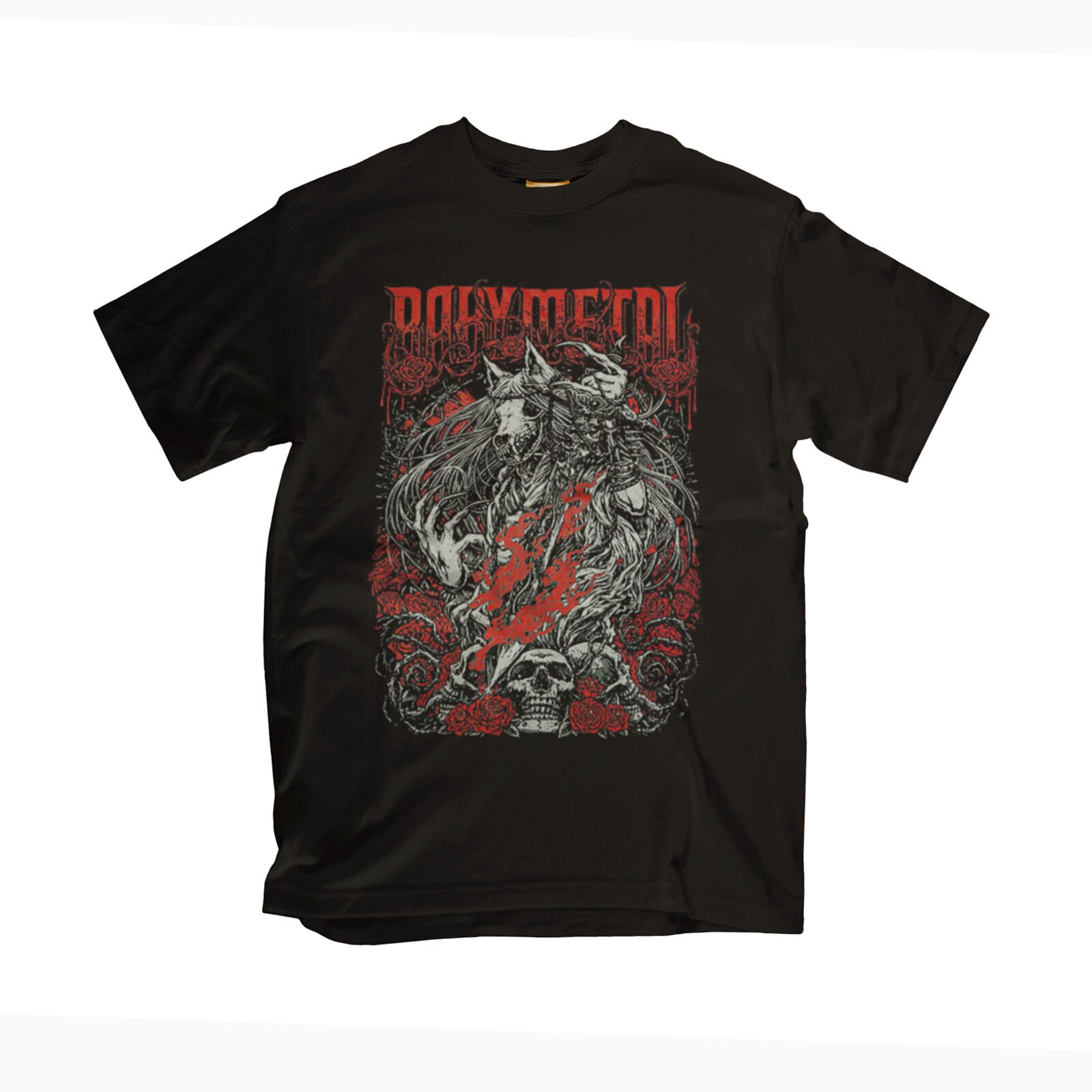 Babymetal T-Shirt Rosewolf Homme Noir 