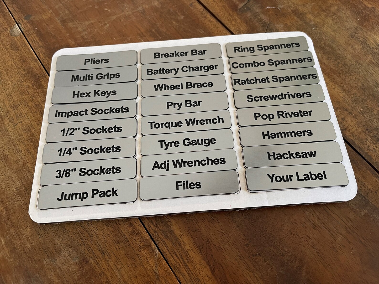 Toolbox Labels Etsy