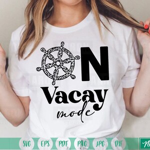 On vacay mode Svg, Rudder Svg, Leopard Cheetah Rudder Svg Cut File For Cricut, Nautical Svg, Rudder Png, Silhouette, Instant Download