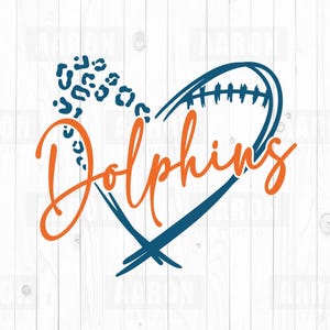 Delfine SVG PNG DXF, Delfine Herz svg, Delfine Fußball svg, Delfine Maskottchen svg, Delfine Mama svg, Delfine jubeln svg, Delfine Cricut