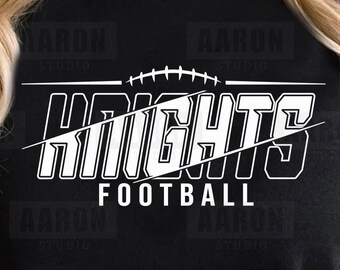 Knights Football SVG, Mascot, Mom, Cheer, Shirt, Cricut (Digital Files)