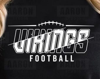 Viking Football SVG, PNG, Sublimation, Cricut, Shirt (Digital Files)