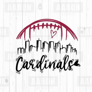Cardinals SVG PNG, Cardinals svg, Cardinals Football svg, Cardinals Mascot svg, Cardinals Mom, Cardinals Cheer svg,Cardinals  Shirt