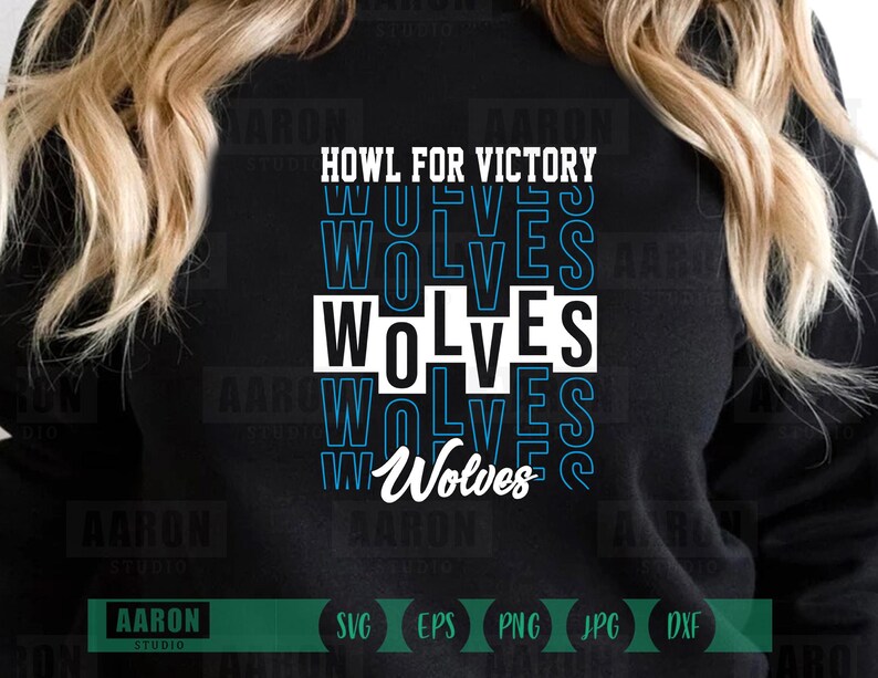 Wolves Words Cursive Wolves SVG PNG Bundle – Mascot Shirt Designs Digital Download - Etsy