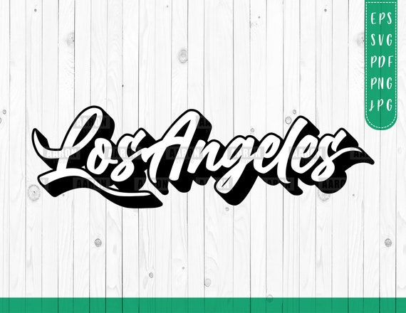 font los angeles letter