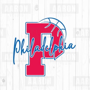 Philadelphia Basketball SVG PNG, Philadelphia Basketball SVG, Philadelphia Mascotte SVG, Philadelphia Mom SVG, Philadelphia Cheer SVG, Cricut