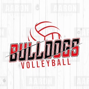 Bulldogs Volleyball SVG PNG DXF, Bulldogs Volleyball svg, Bulldogs Mascot svg, Bulldogs Mom svg, Bulldogs Cheer svg, Bulldogs Shirt, Cricut