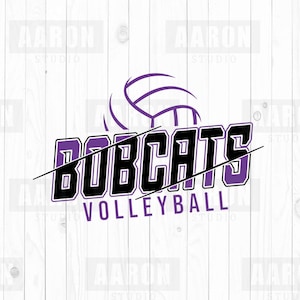 Bobcats Volleyball SVG PNG DXF, Bobcats Volleyball svg, Bobcats Mascot svg, Bobcats Mom svg, Bobcats Cheer svg, Bobcats Shirt, Cricut
