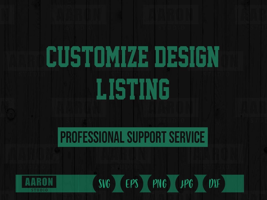 Custom Design Service, SVG and PNG Files - Etsy