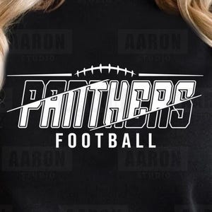 Panther Football svg, Panther, Panthers , Football svg, png, Sublimation, Football Clipart, SVG for Shirts, SVG for Cricut,Football Mom
