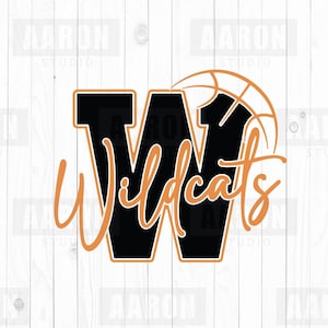 Wildcats Basketball SVG PNG DXF, Wildcats Basketball svg, Wildcats Mascot svg, Wildcats Mom svg, Wildcats Cheer svg, Wildcats Shirt, Cricut