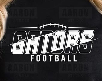 Arquivo SVG, PNG, DXF e Cricut do time de futebol americano Gators (Download Digital)