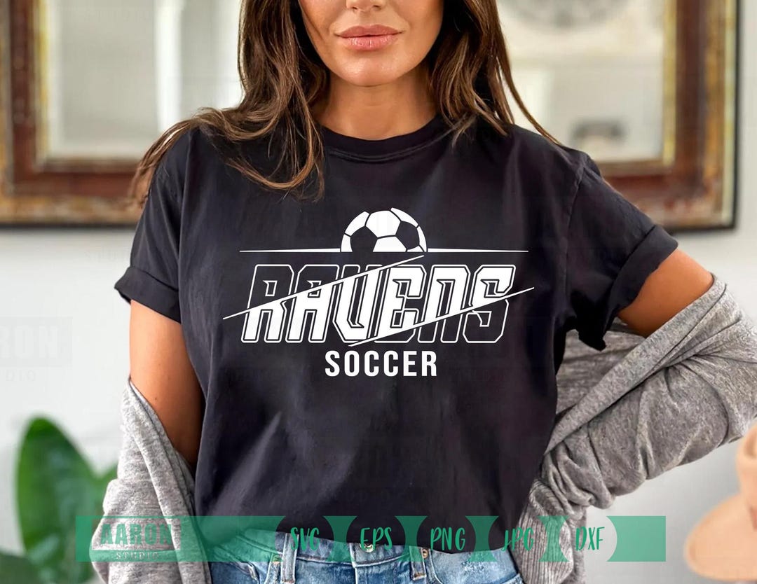 The Ravens Big Silhouette Trainer XLサイズ Ravens Soccer Team SVG, PNG, DXF (digital Files) - Etsy