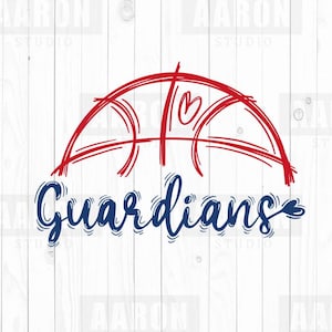 Guardians Basketball SVG PNG DXF, Basketball svg, Guardians Mascot svg, Guardians Mom svg, Guardians Cheer svg, Guardians Shirt, Cricut