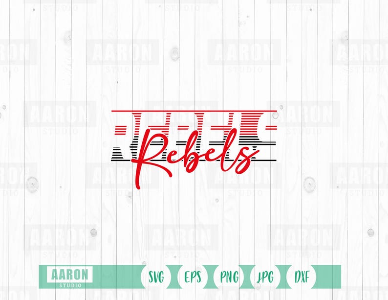 Rebels Script Logo Rebels Mascot SVG, Rebels Mom, Cheer (digital Files) - Etsy