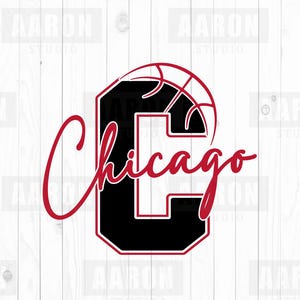 Chicago Basketball SVG PNG DXF, Chicago Basketball svg, Chicago Mascot svg, Chicago Mom svg, Chicago Cheer svg, Camisa de Chicago, Cricut