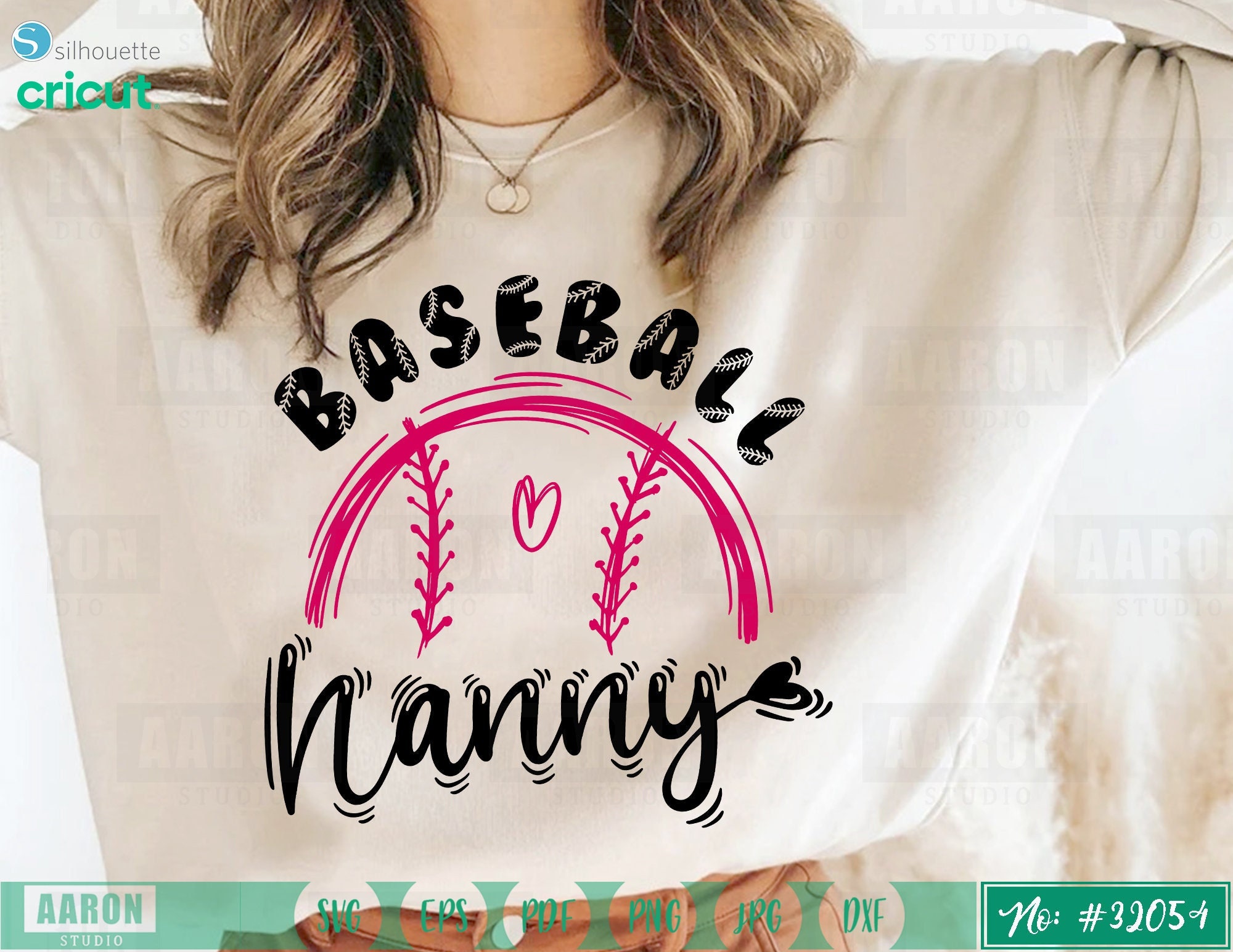 Baseball Nanny Svg Baseball Svg Nanny Svg Baseball Shirt