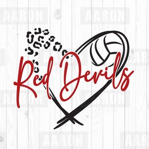 Red Devils Voleibol SVG PNG DXF, Red Devils Voleibol svg, Red DevilsMascot svg, Red Devils Mom svg, Red Devils Cheer svg, Cricut