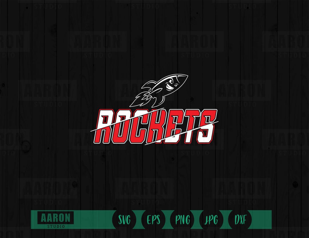 Anna Rockets Svg Rockets Mascot SVG PNG DXF, School Spirit Cutting File, Instant ...