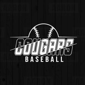 Cougars Baseball SVG PNG DXF, Baseball Svg, Cougars Baseball svg, Cougars Mascot svg, Cougars Mom svg, Cougars Cheer svg, Instant Download
