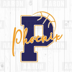 Phoenix Basketball SVG PNG, svg Phoenix Basketball, mascotte Phoenix, Phoenix maman svg, svg Phoenix Cheer, Cricut