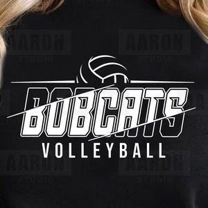 Bobcats Volleyball SVG PNG DXF, Bobcats Volleyball svg, Bobcats Mascot svg, Bobcats Mom svg, Bobcats Cheer svg, Bobcats Shirt, Cricut