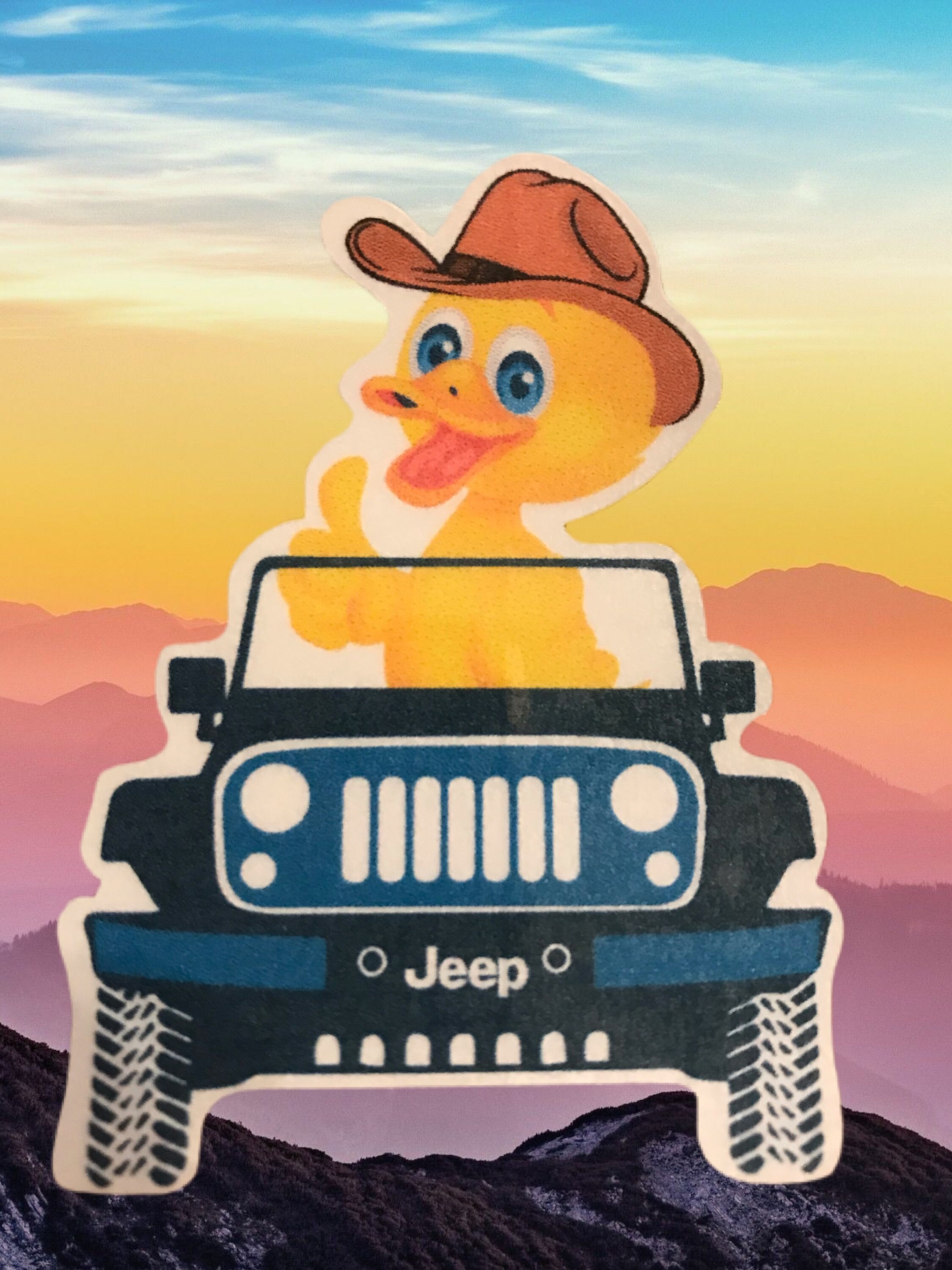 Duck Duck Jeep Cowboy Etsy