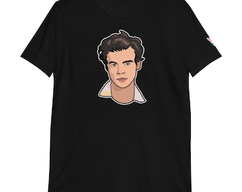 Camiseta adhesiva de Harry Styles con TPWK en la manga / camisas de mujer / popular en este momento