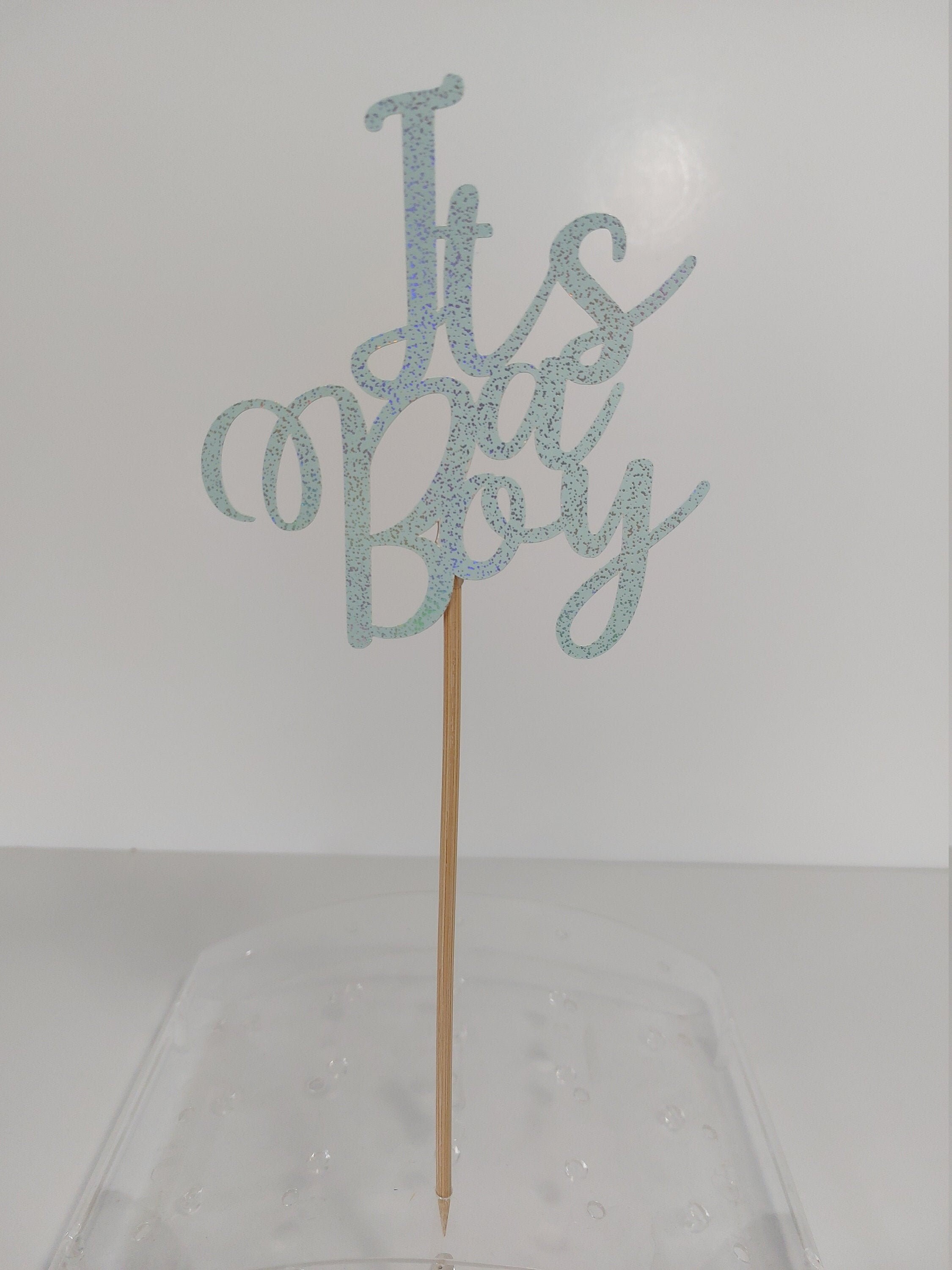 Cake topper IT'S A BOY cake topper New baby cake topper Etsy