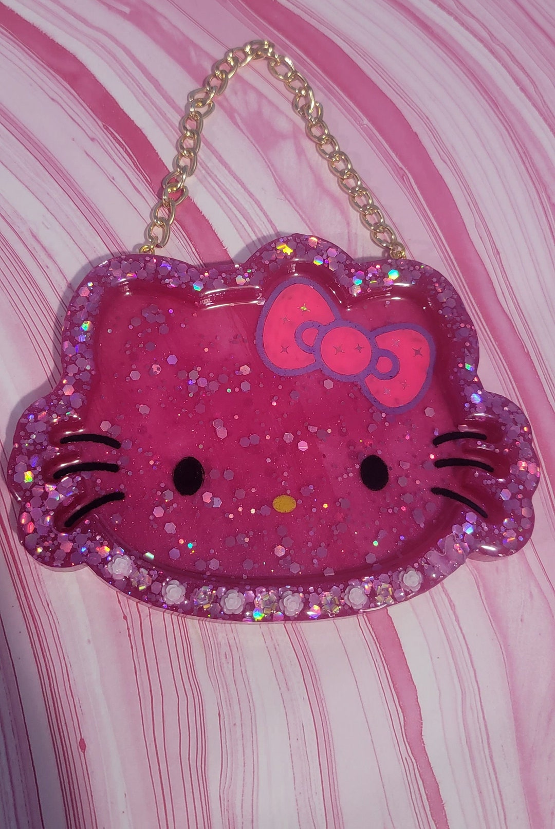 Hello Kitty Wall Decoration Etsy