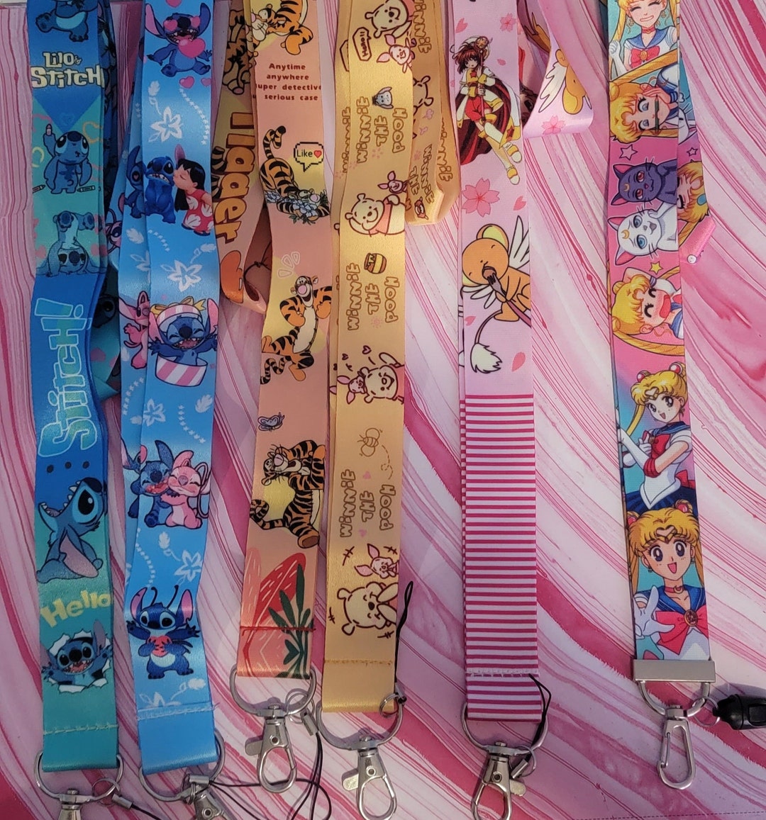 Anime/pixar Lanyard Etsy