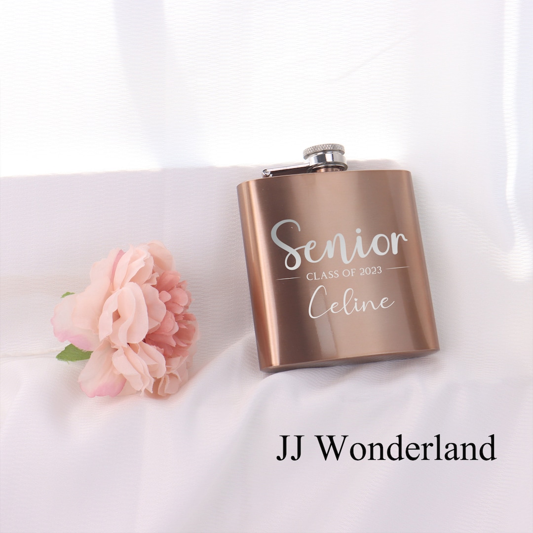Personalised Flask, Hip Flask, Custom Flask, Engraved Flask, Graduation ...