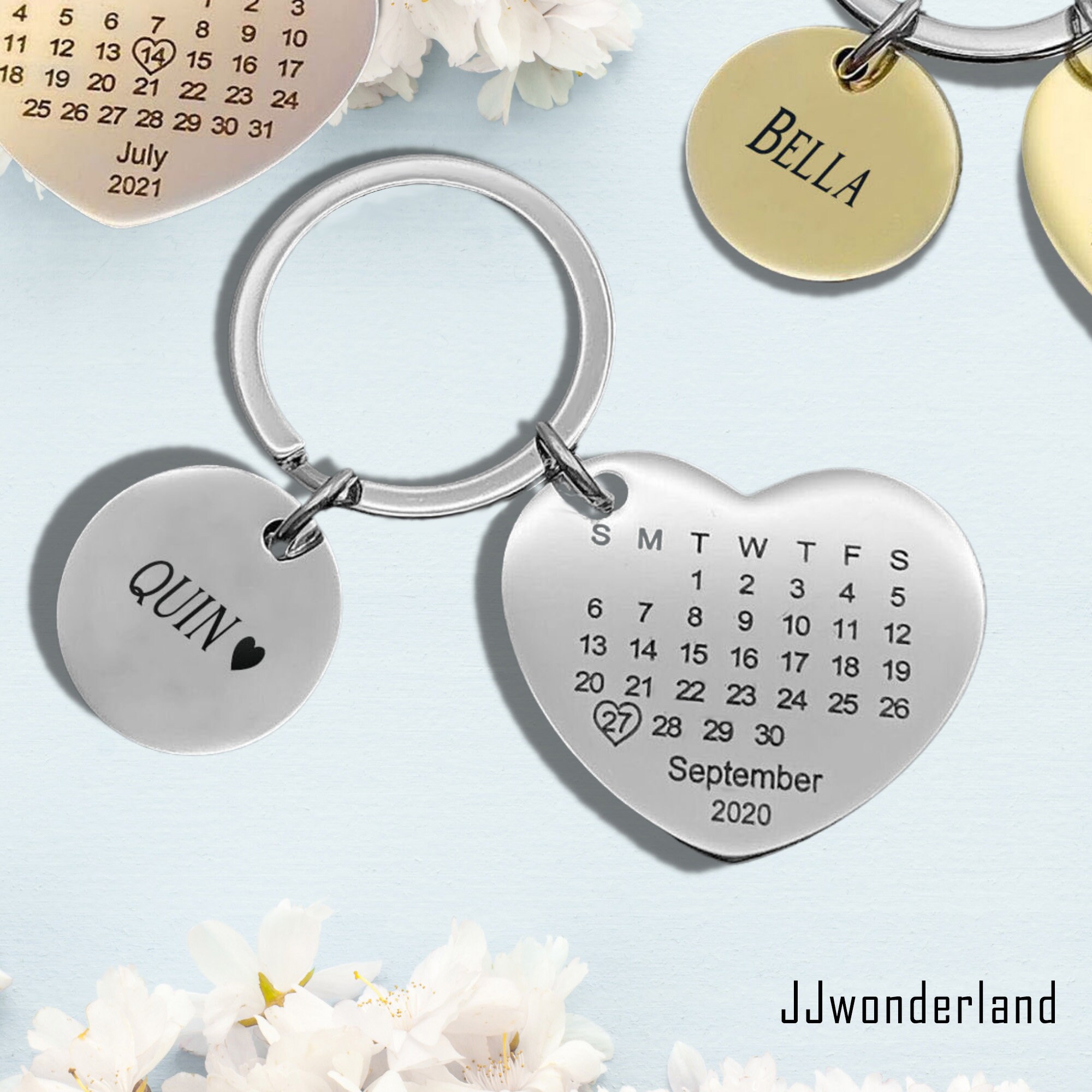 Keychain store calendar date