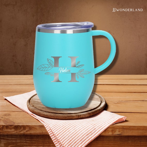 Insulated Coffee Cup, Personalized Laser Engraved Mug, Dishwasher Safe  Insulated Travel Coffee Cup 