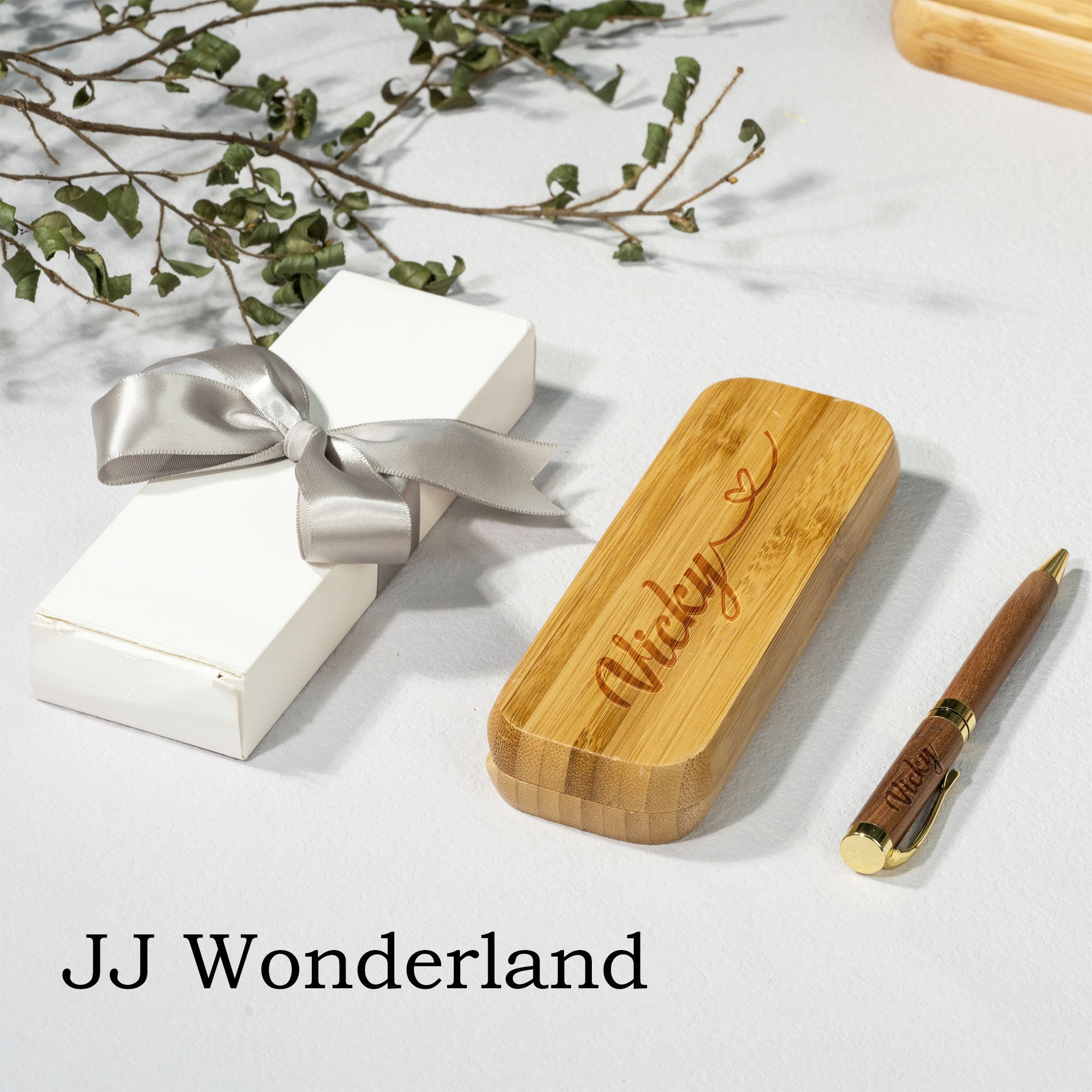Personalised Engraved Wood Pen With Gift Box, Graduation Gifts ...