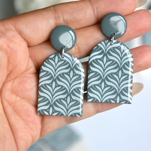Polymer clay earrings, Clay earrings, Handmade, Australia, Statement earrings, dangle
