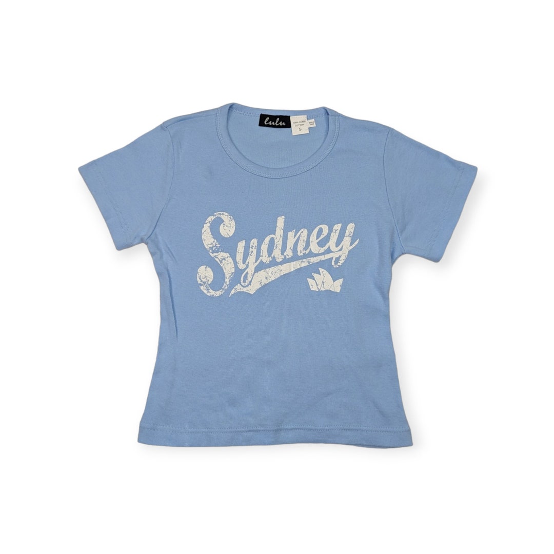 Y2K Vintage Tourist Sydney Australia Baby Tee