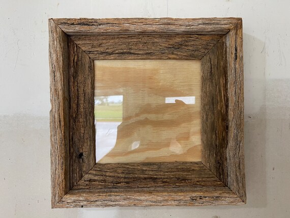 Rustic Barn Wood Picture Photo Frame 8x8 ID Reclaimed Barnwood American  Farmhouse Style Made of Solid Wood 