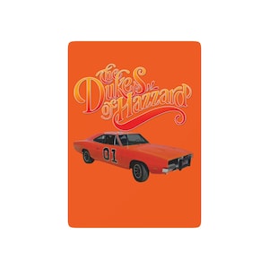 Cartas de póker del General Lee Dodge Charger de Dukes of Hazzard