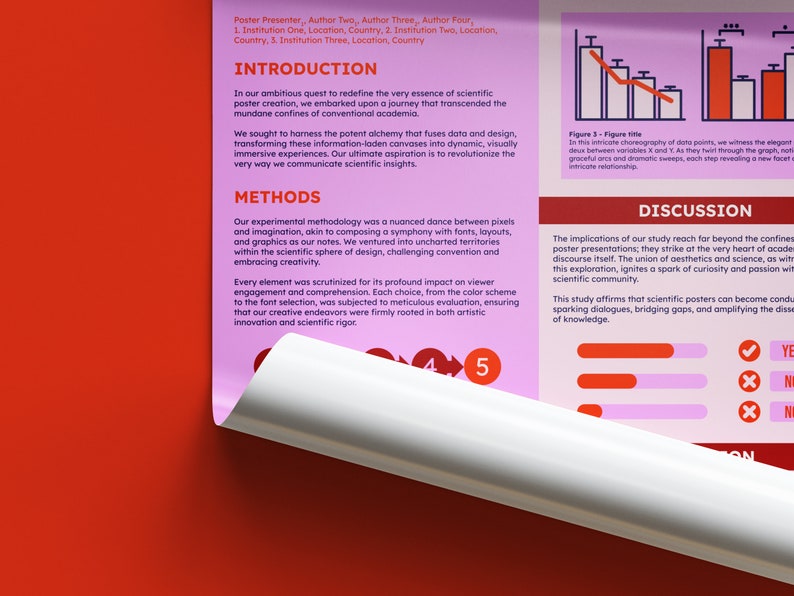Scientific Poster Template - Powerpoint - Google Slides - DIGITAL ...