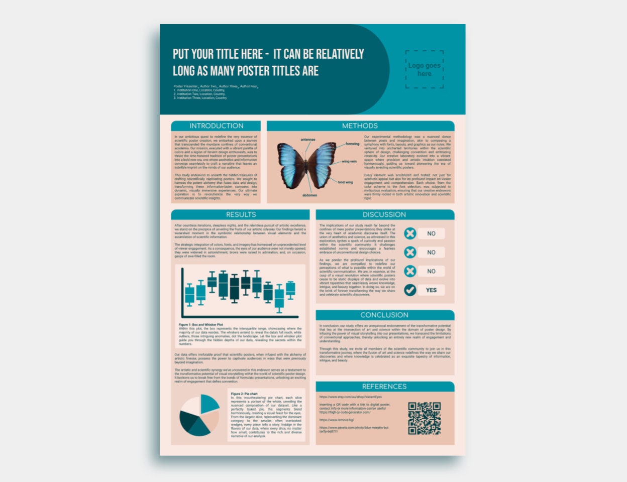 scientific-poster-template-powerpoint-icons-google-slides-digital-neutral-teal-for-academic-or-research-conference-a0-portrait-etsy