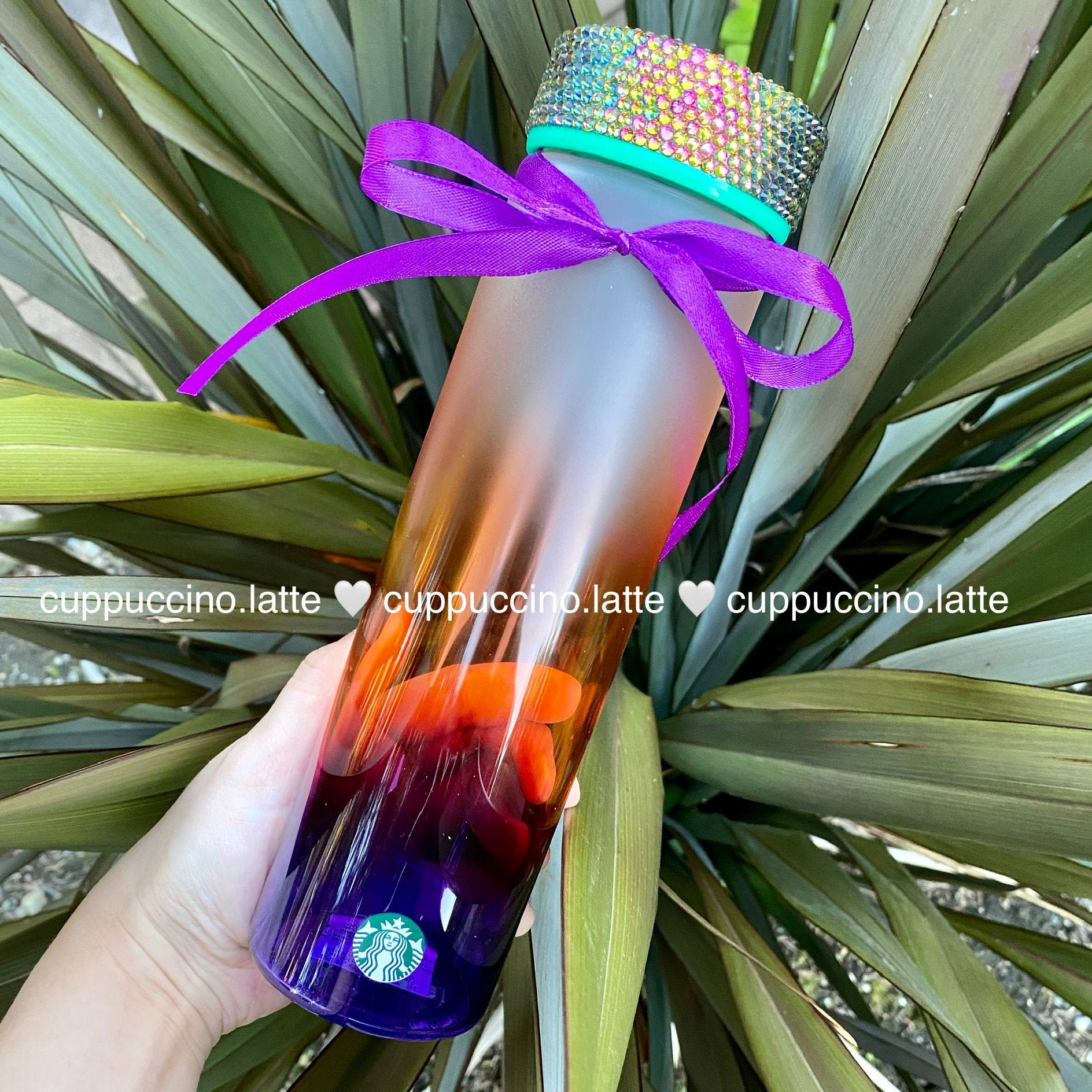 Kitchen & Dining New Custom Crystal Color shifting Starbucks Halloween