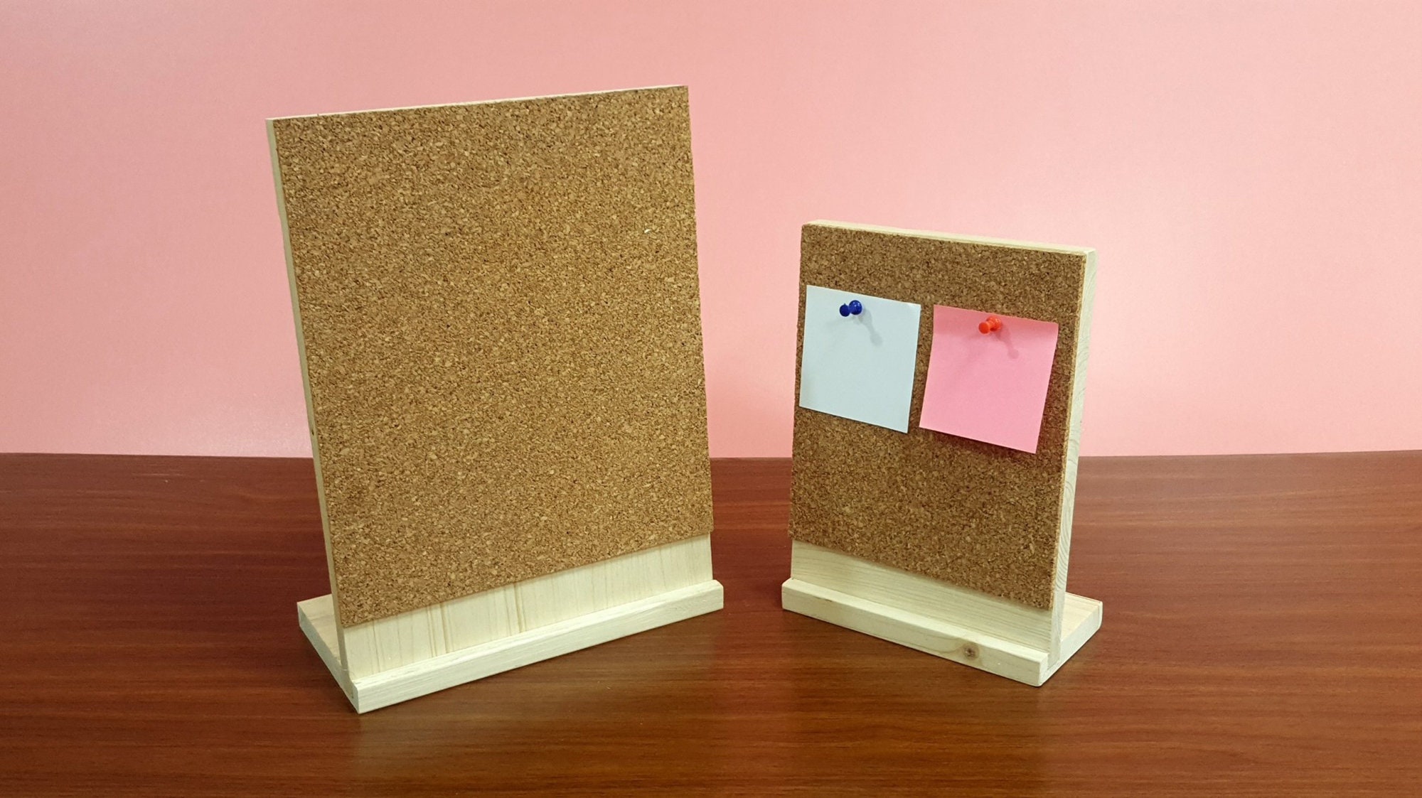 Brick-built Multi-color Desk Top Mini Cork Board Handmade With